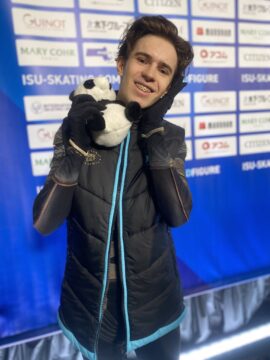 Лучший фигурист Казахстана впервые в карьере пробился в финал серии Гран-при