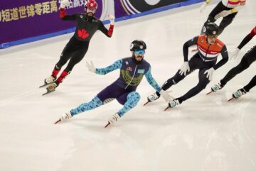 Казахстанский шорт-трекист завоевал медаль на чемпионате мира в Пекине