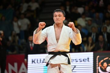 Еще две медали добавили в копилку сборной казахстанские дзюдоисты на домашнем Гранд-слэм в Астане