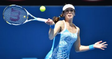 40-летняя казахстанка потеряла фиаско в первом матче после четырёхлетней паузы в карьере