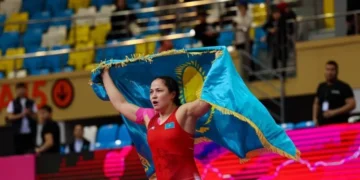 Казахстанские борцы отличились семью медалями на международном турнире в Венгрии