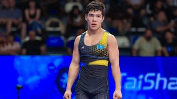 Казахстанец стал вице-чемпионом мира U20 по греко-римской борьбе