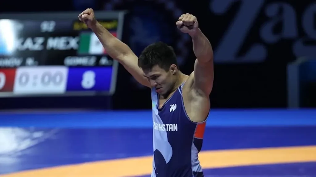 Иллюстрация — Казахстанские вольники открыли медальный счёт на чемпионате мира-2025