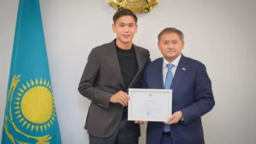 18-летнему вратарю «Кайрата» преподнесли действительно нужный подарок
