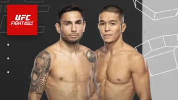 Стало известно, с кем подерётся казахстанец на турнире UFC
