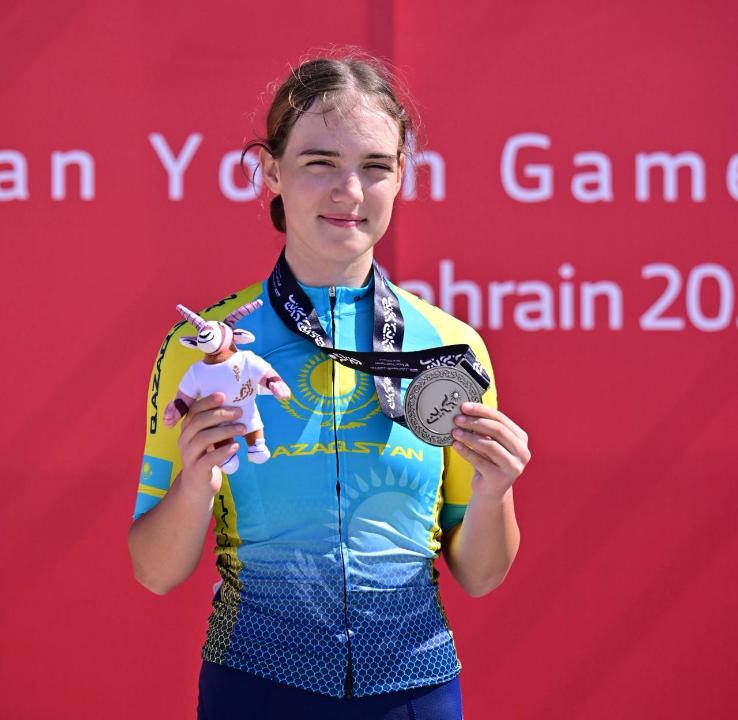 Иллюстрация — Казахстанская велогонщица завоевала серебро в Азиатских игр