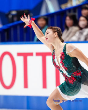 Лучшая фигуристка Казахстана впервые стала призером этапа серии Гран-при