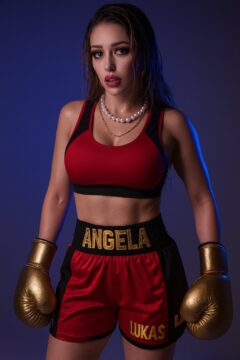 Самая сексуальная боксерша Казахстана прервала серию из 10-ти побед и отдала чемпионский пояс