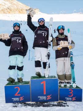 Казахстанские могулисты победами открыли новый сезон