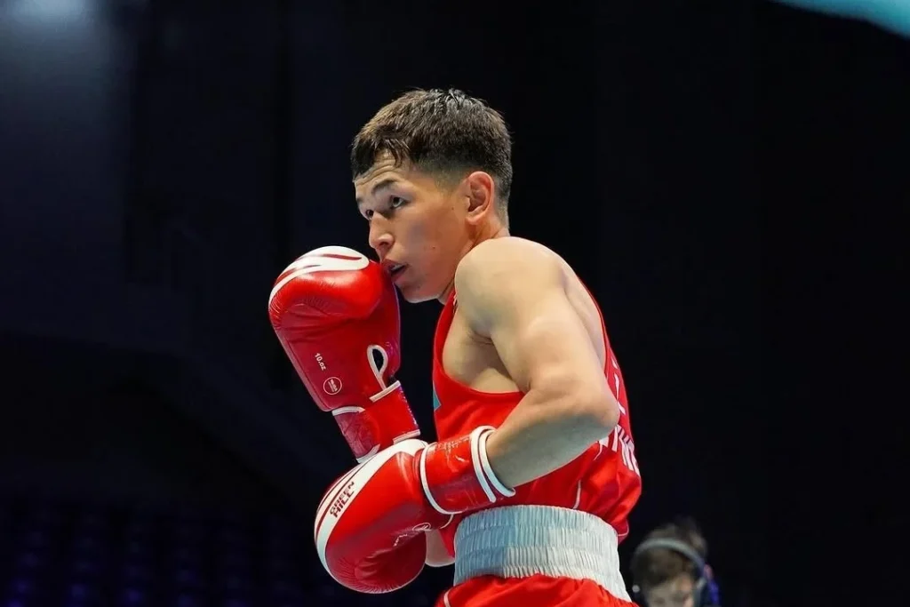 Иллюстрация — Казахстанский боксер вылетел из этапа Кубка мира в Индии на ранней стадии