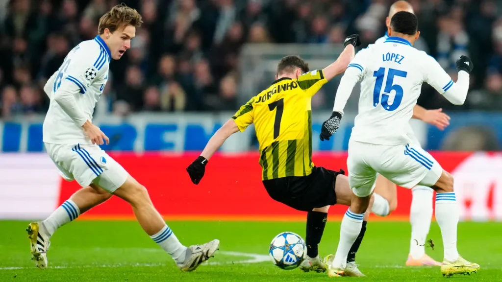 Иллюстрация — «Кайрат» обрушился в таблице ЛЧ: как изменилась позиция после драмы в Копенгагене