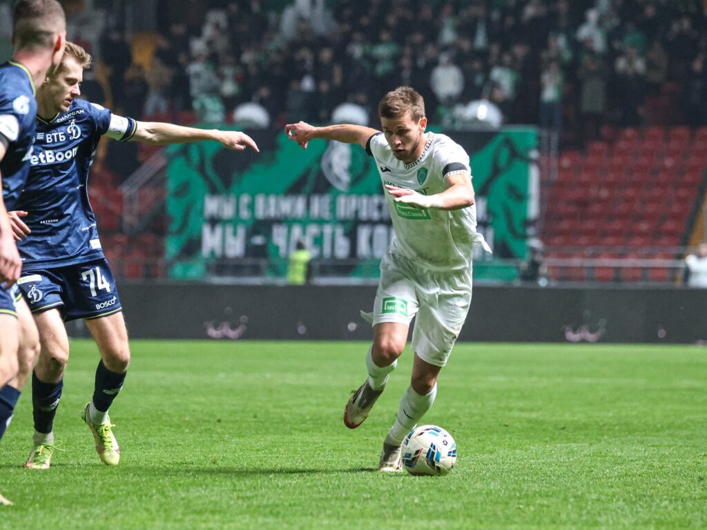 Иллюстрация — Клуб нападающего сборной Казахстана одержал важную победу в РПЛ