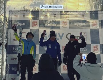 Казахстанская горнолыжница впервые в сезоне поднялась на подиум