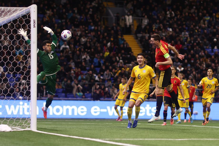 Иллюстрация — УЕФА высоко оценил сенсационную ничью Казахстана с Бельгией в заключительном матче отбора ЧМ-2026