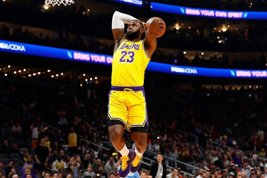 Иллюстрация — Леброн Джеймс в 40 лет установил уникальный рекорд НБА