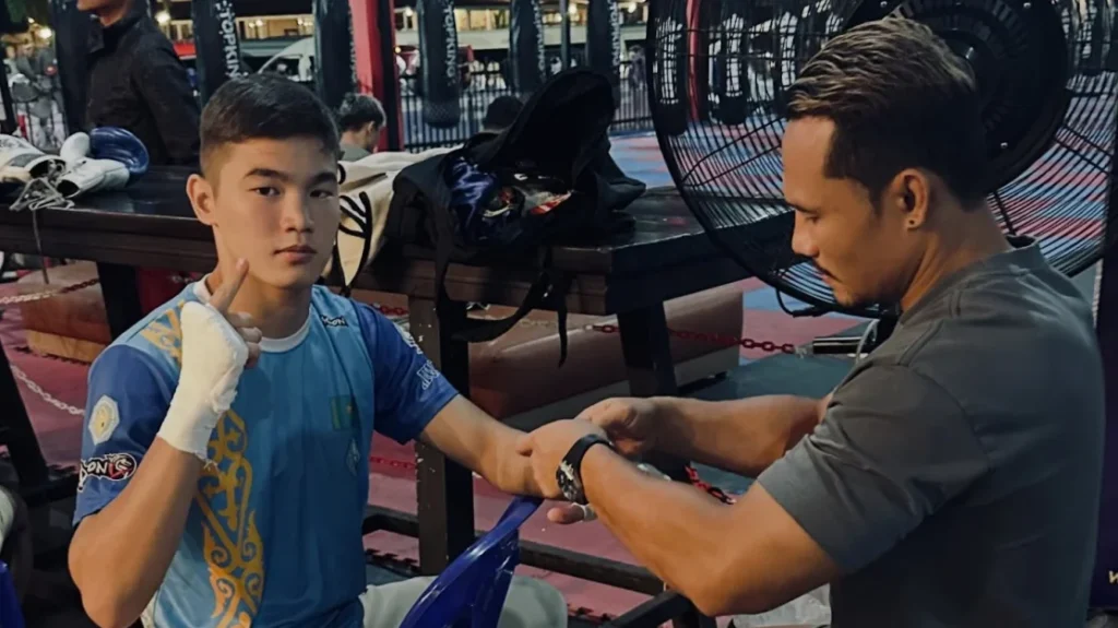 Иллюстрация — Казахстанский тайбоксер завоевал титул International Champion в Таиланде