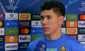 Вратарь «Кайрата» о поражении от «Олимпиакоса»: играли хорошо, но пропустили