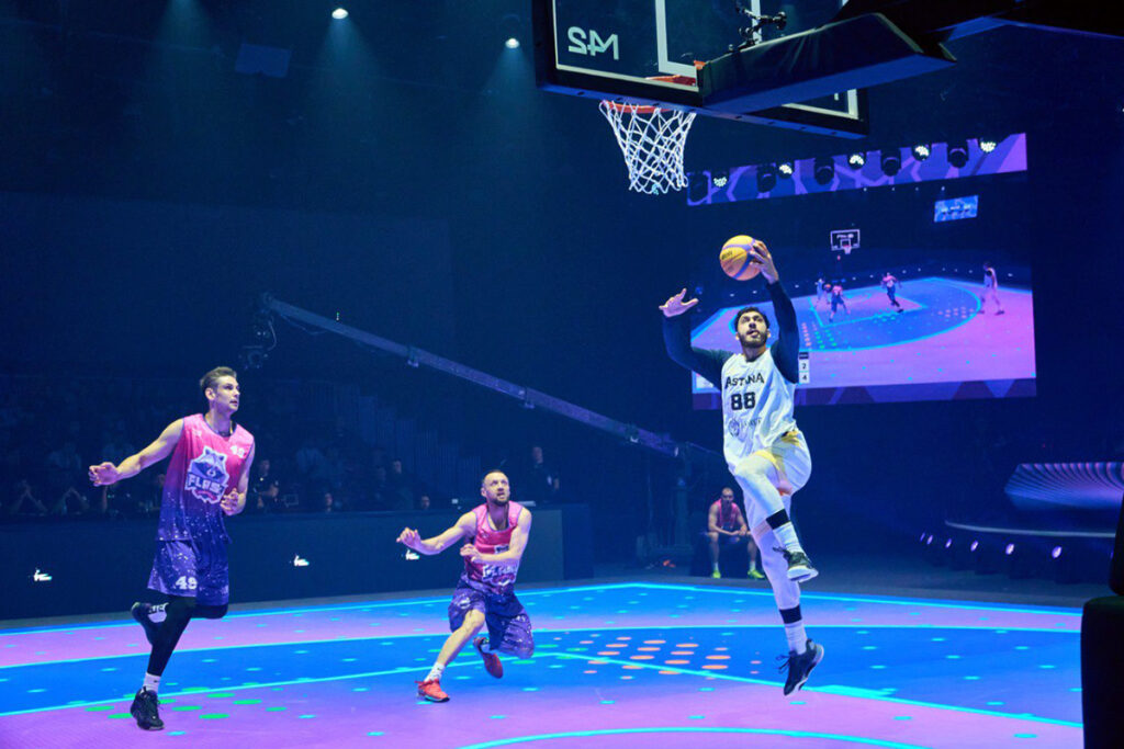 Иллюстрация — Казахстанские  фиджитал-баскетболисты завоевали медаль на «Играх Будущего»