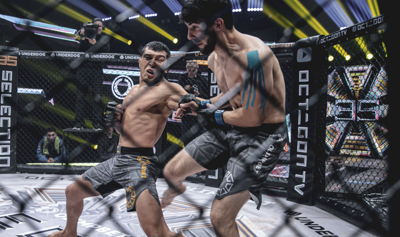 Иллюстрация — Казахстанский боец одержал победу в лёгком весе