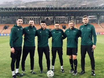 Казахстанские арбитры рассудят матч Лиги конференций