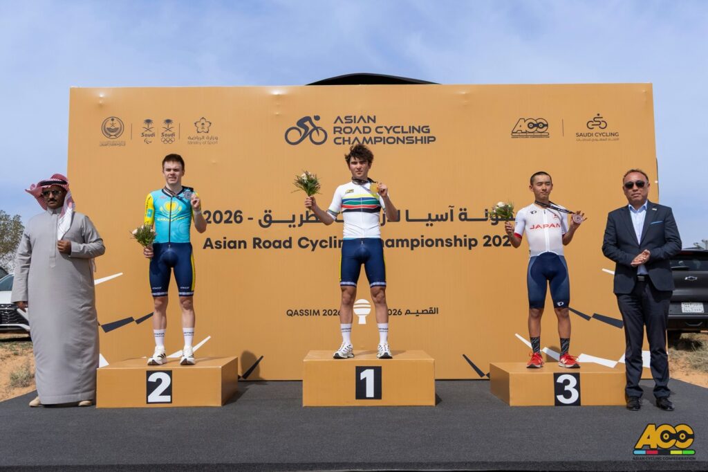 Седьмое золото завоевали казахстанские гонщики на чемпионате Азии-2025 в Саудовской Аравии