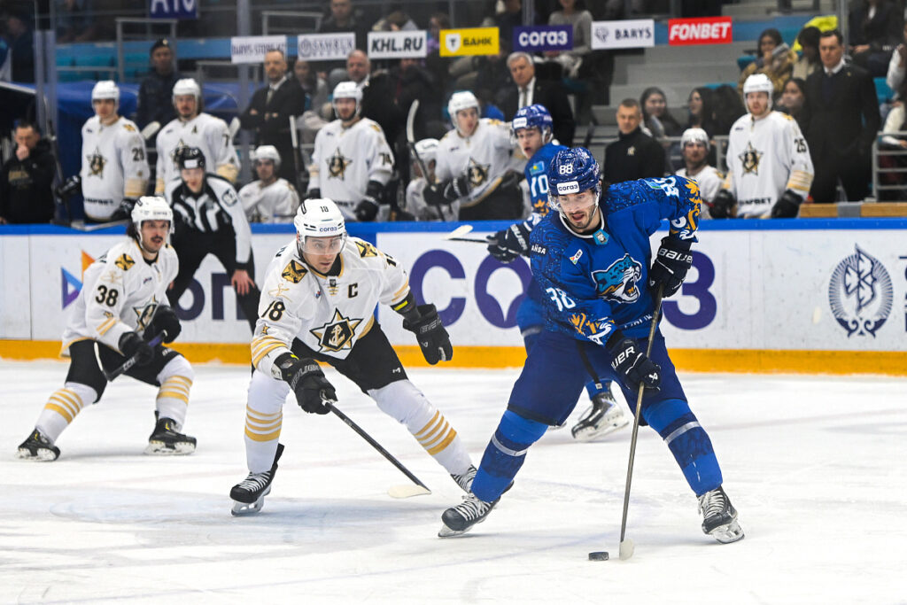 «Барыс» проиграл заключительный домашний матч сезона в КХЛ