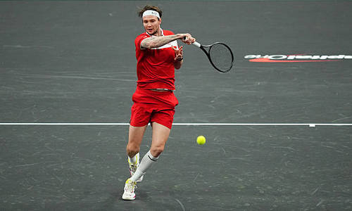 Казахстанец не смог пройти первый круг парного турнира в США