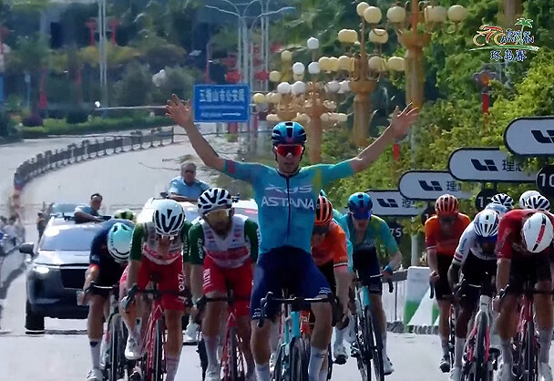 Гонщик «Астаны» победил на этапе «Тура Хайнаня»