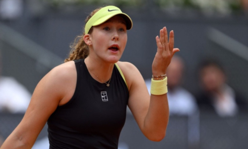 Российская теннисистка пожаловалась на необычные условия после победы в Мадриде